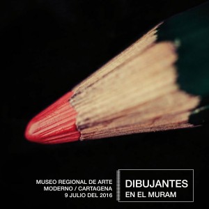 Flyer Dibujantes en el MuRAM-1